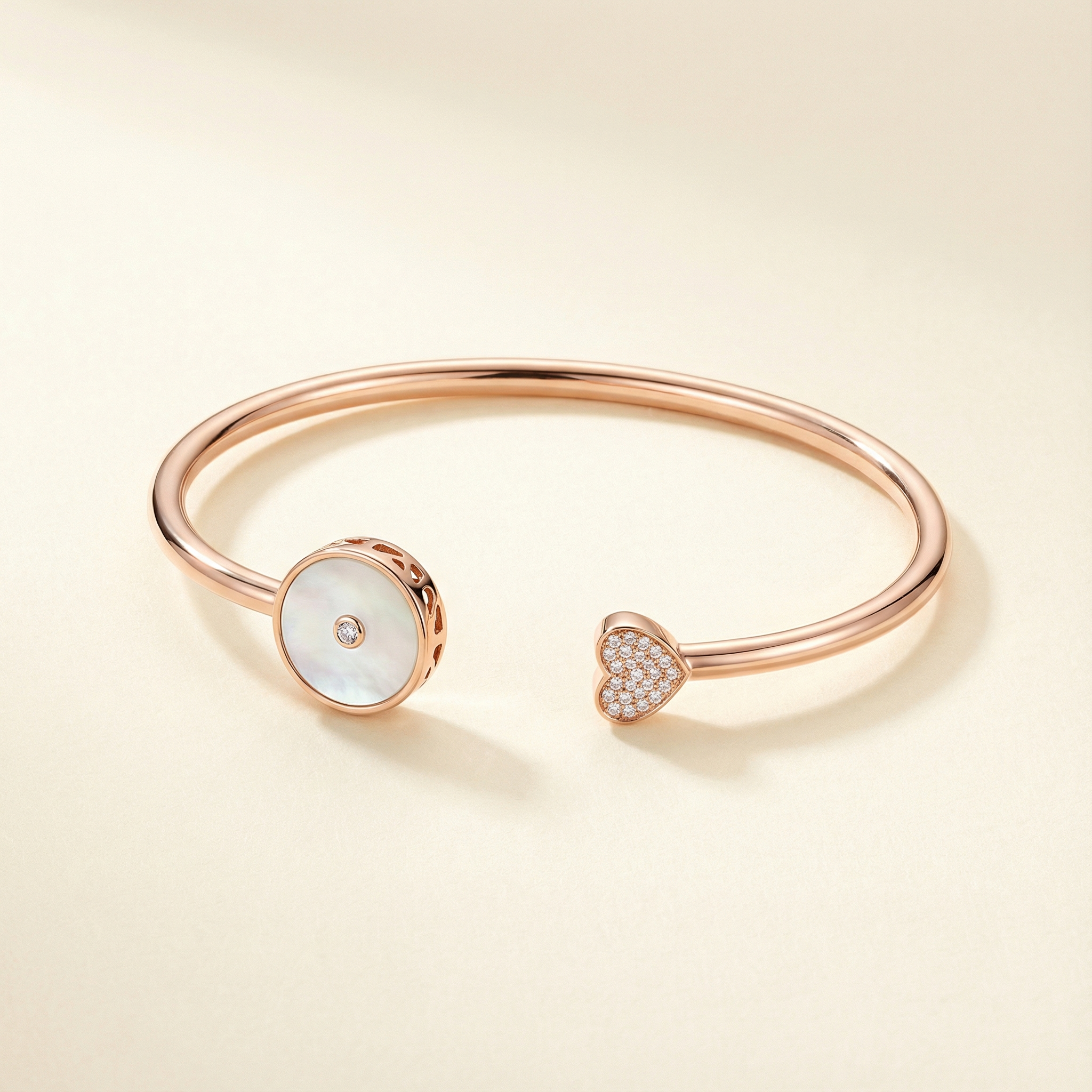 The White Mother of Pearl Series Bracelet