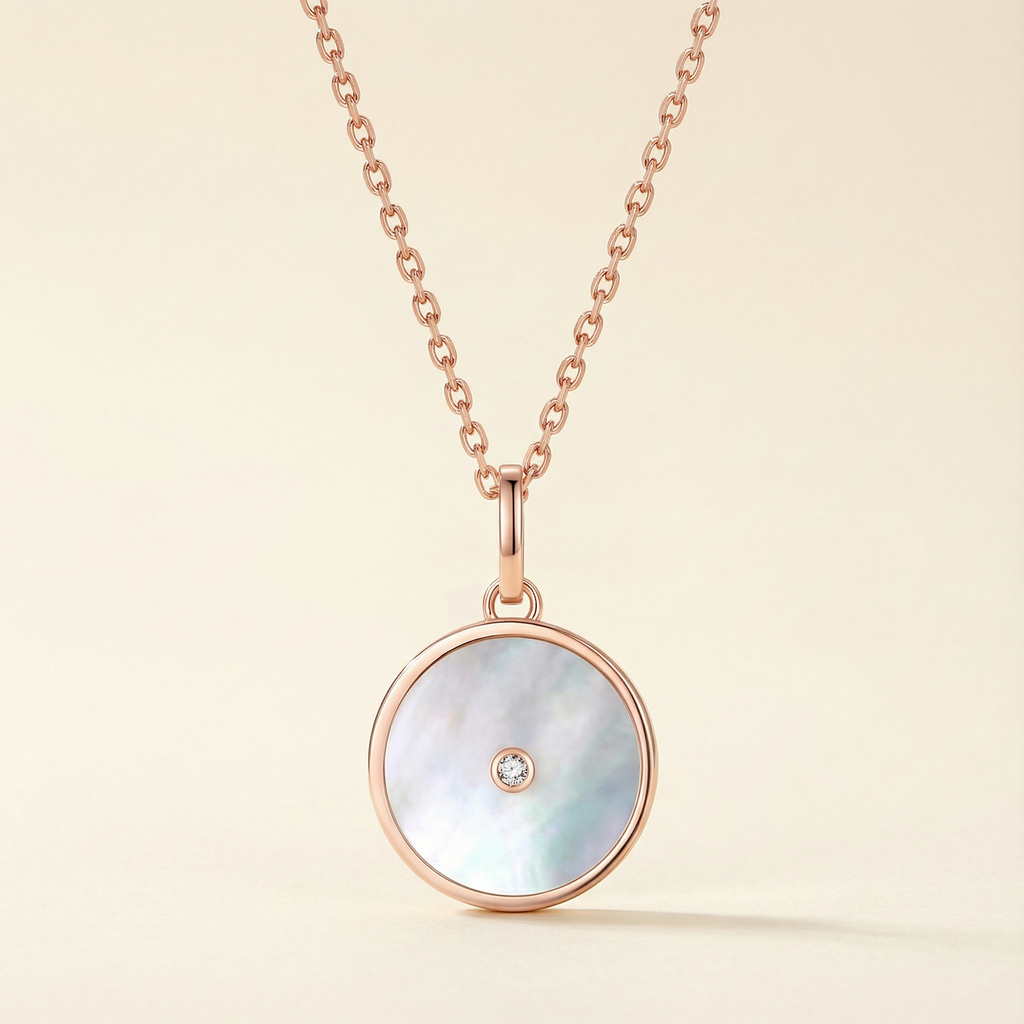 The White Mother of Pearl Series Pendant