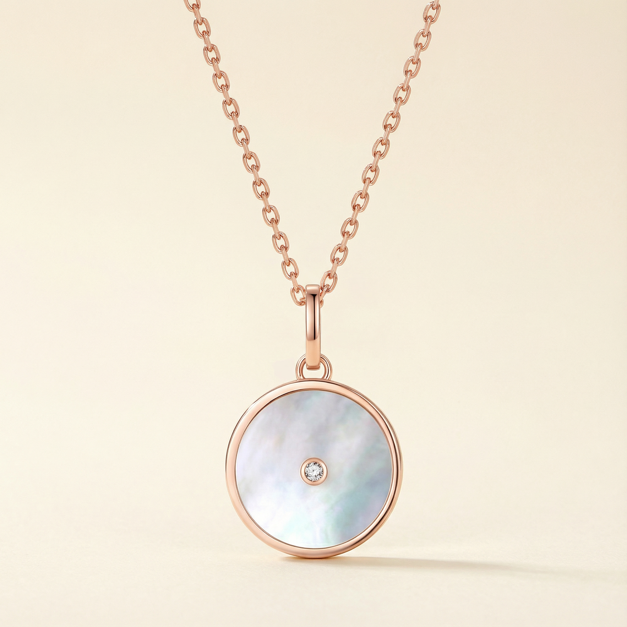 The White Mother of Pearl Series Pendant