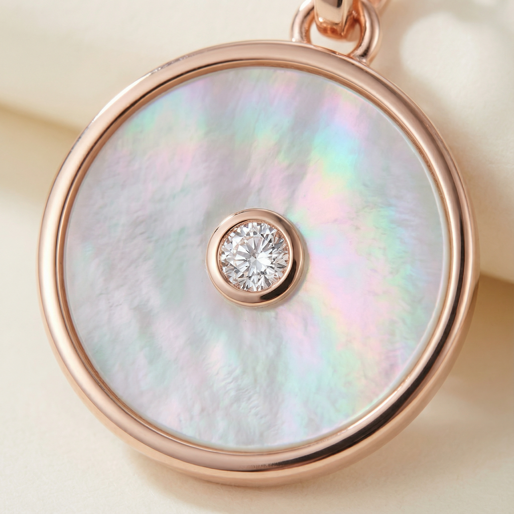 The White Mother of Pearl Series Pendant